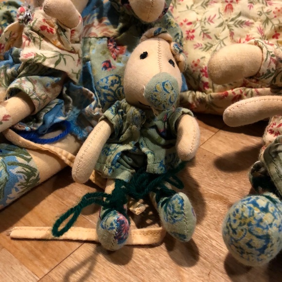 Boutique toys. Mouse family, hand made - Picture 6 of 7